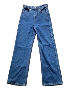 Ever New High Rise Wide Leg Jeans Mid Wash Women’s 4